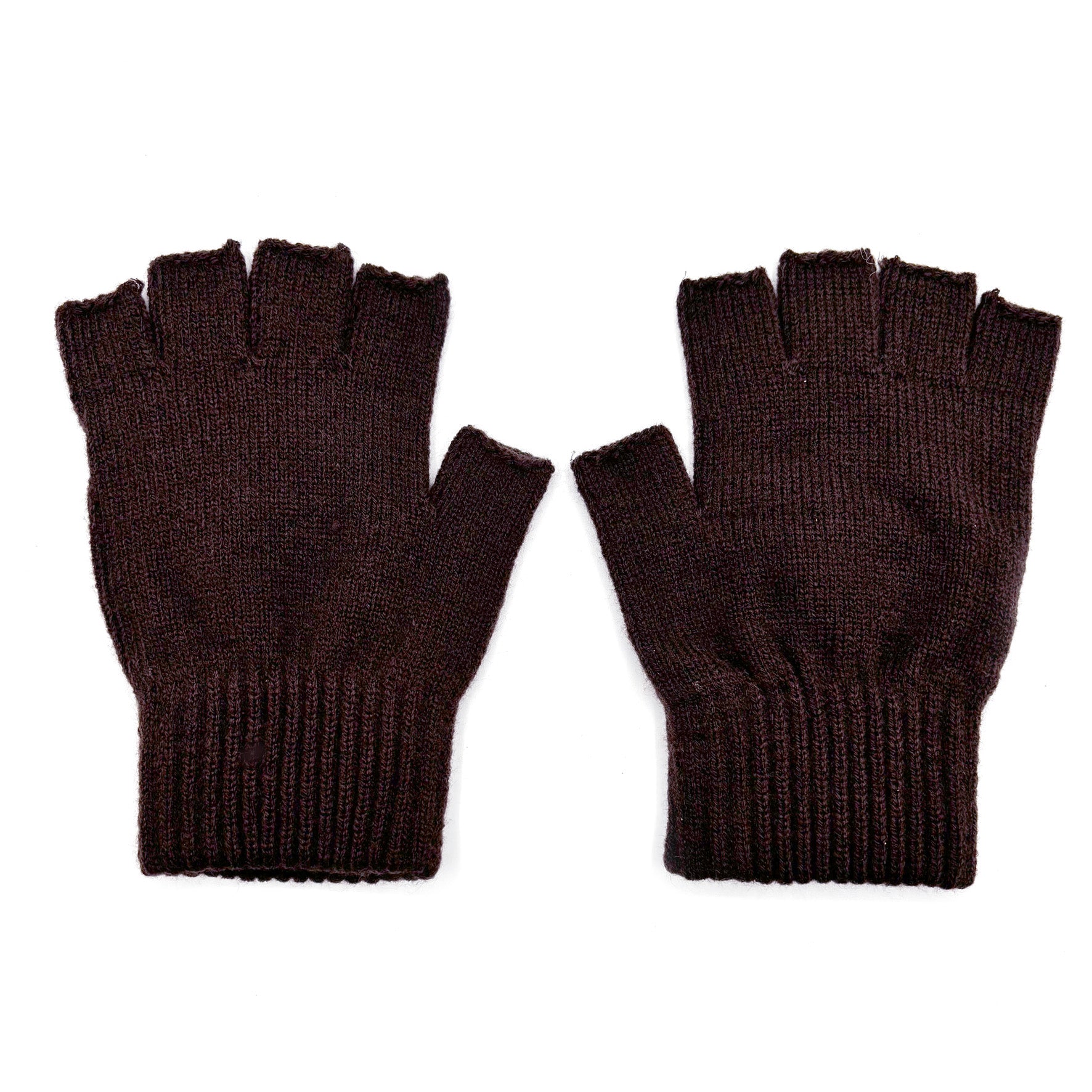 Secret Garden Chocolate Fox Fingerless Gloves