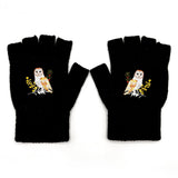Secret Garden Fingerless Owl Gloves