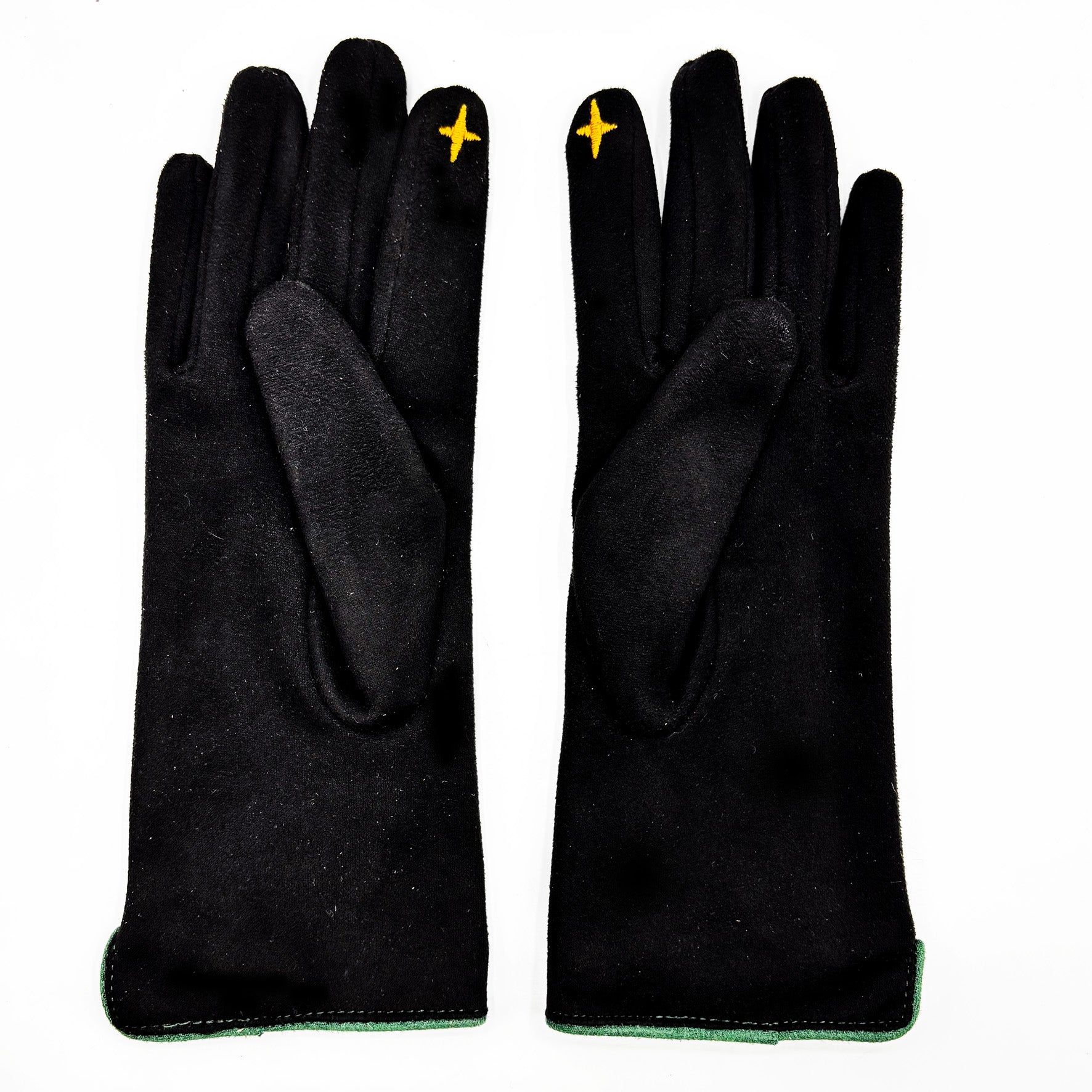 Secret Garden Black Robin Gloves