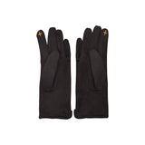 Secret Garden Black Embroidered Owl Gloves