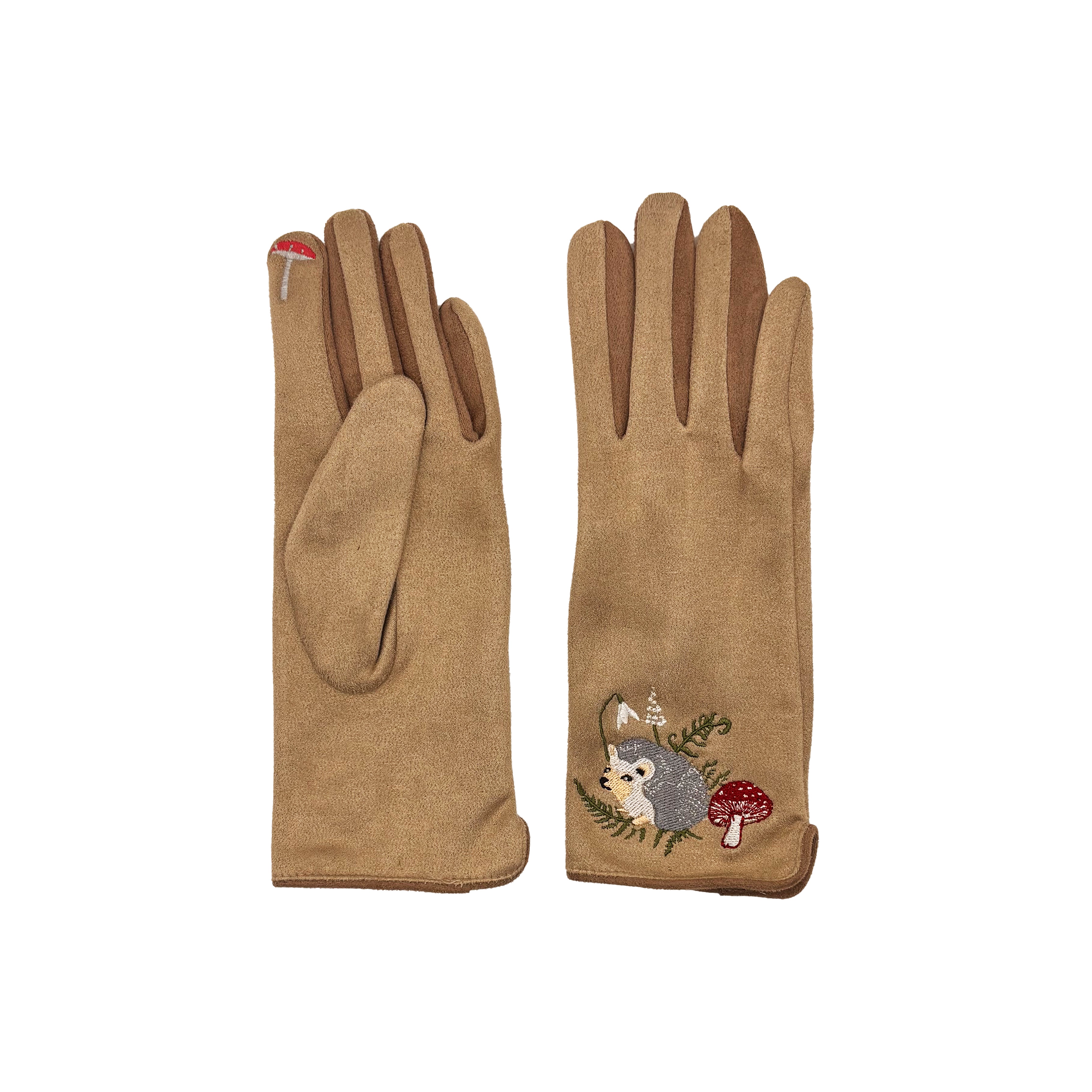 Secret Garden Embroidered Hedgehog Glove