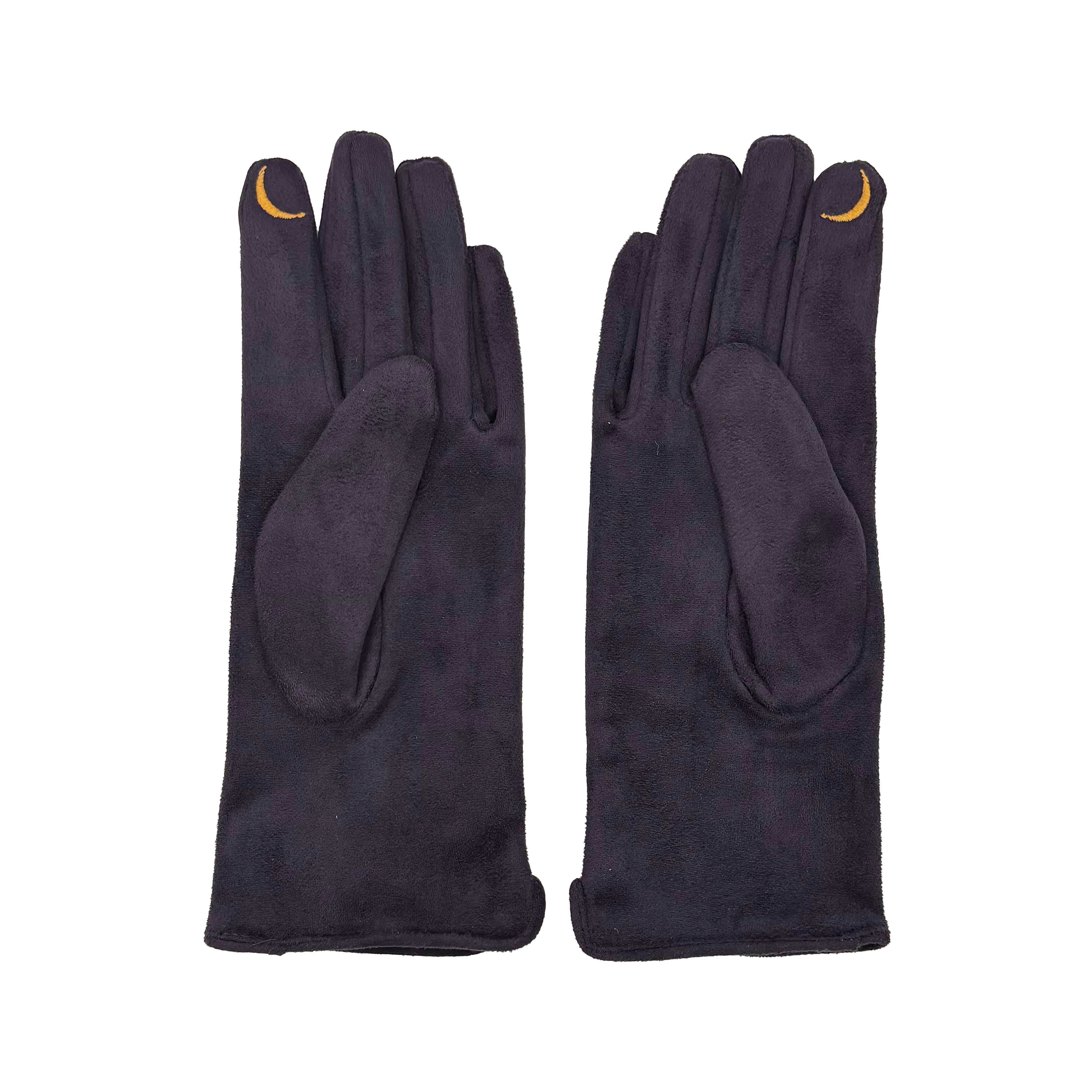 Secret Garden Embroidered Moth Gloves