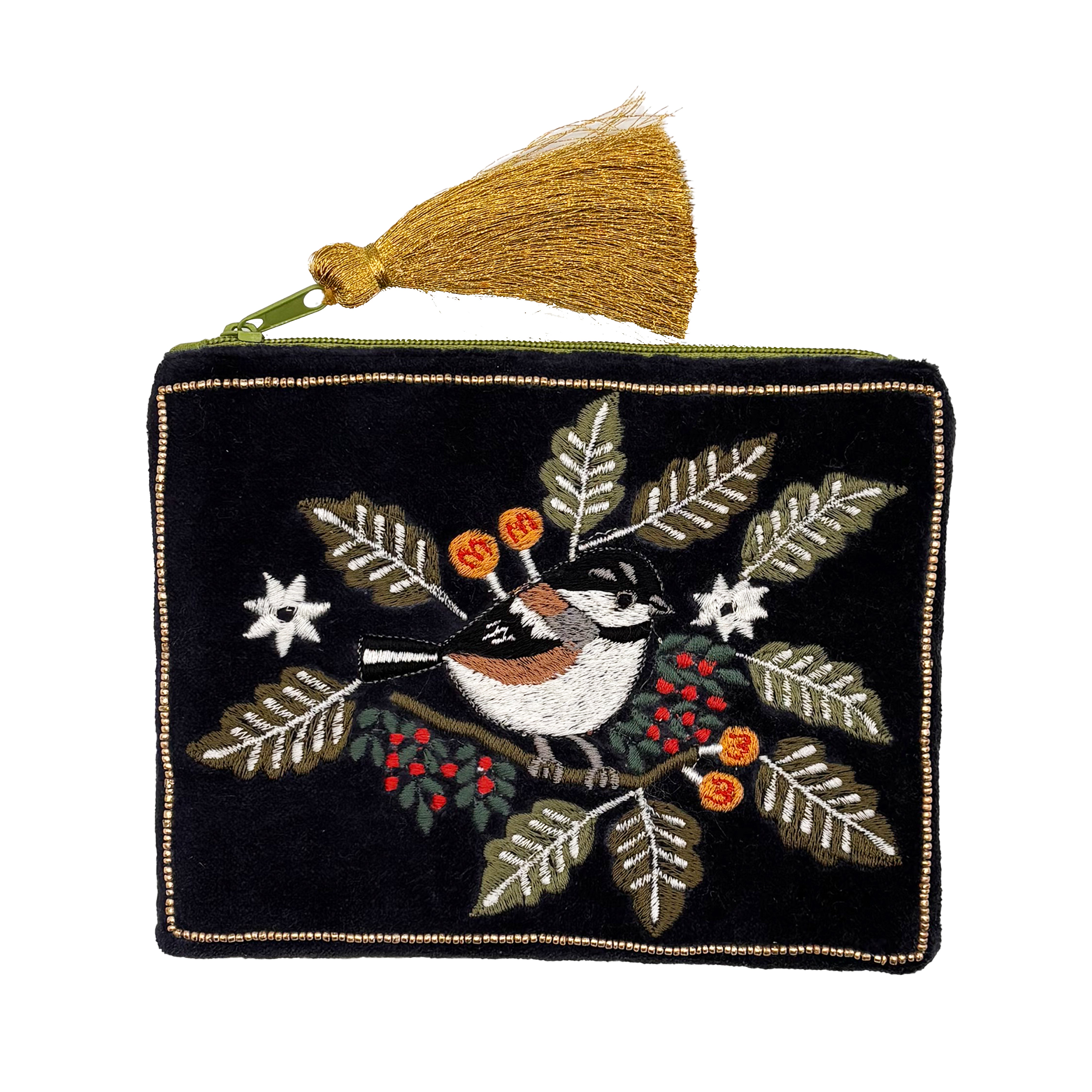 Secret Garden Bird Pouch