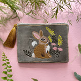 Secret Garden Rabbit Pouch