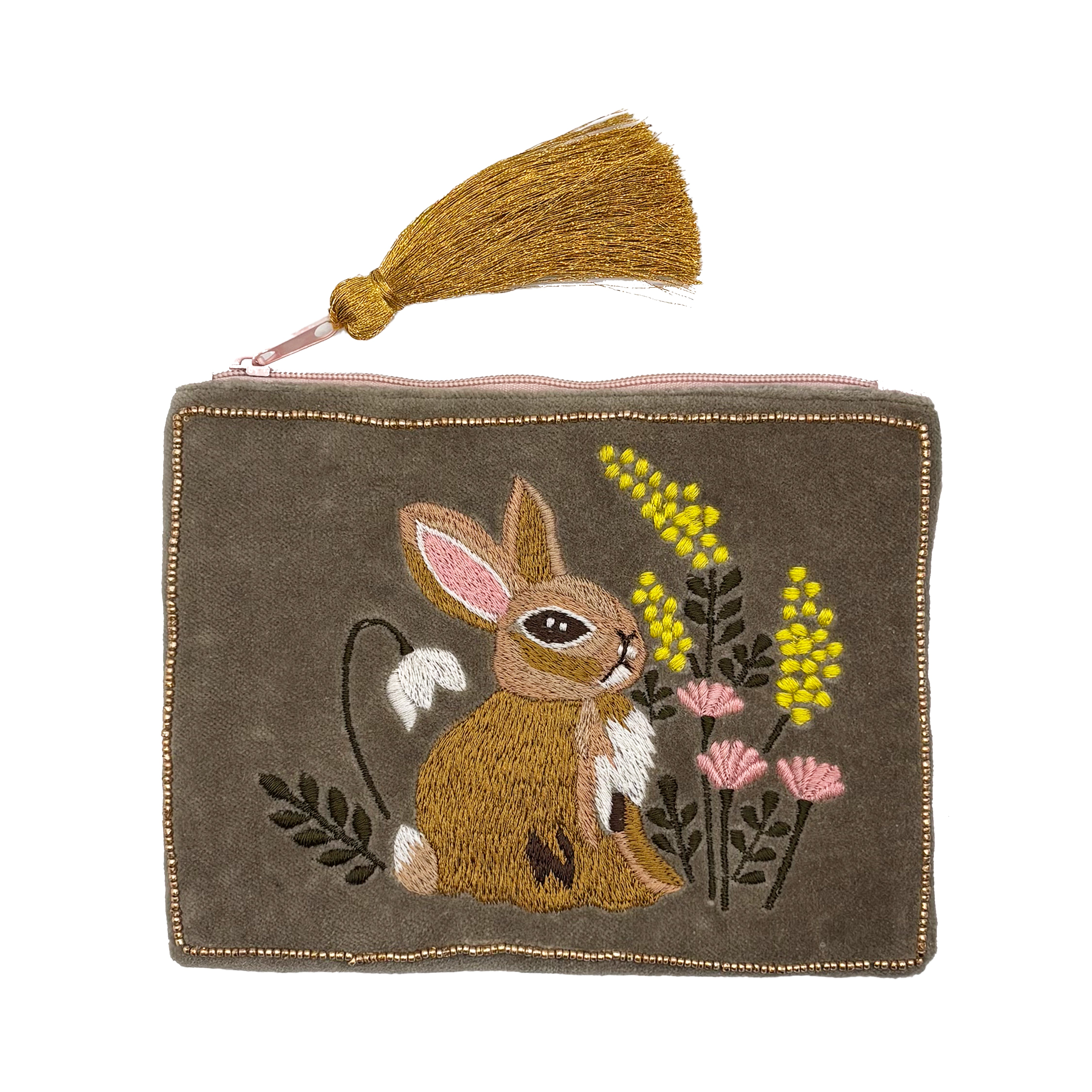 Secret Garden Rabbit Pouch