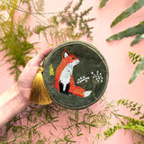 Secret Garden Round Fox Purse