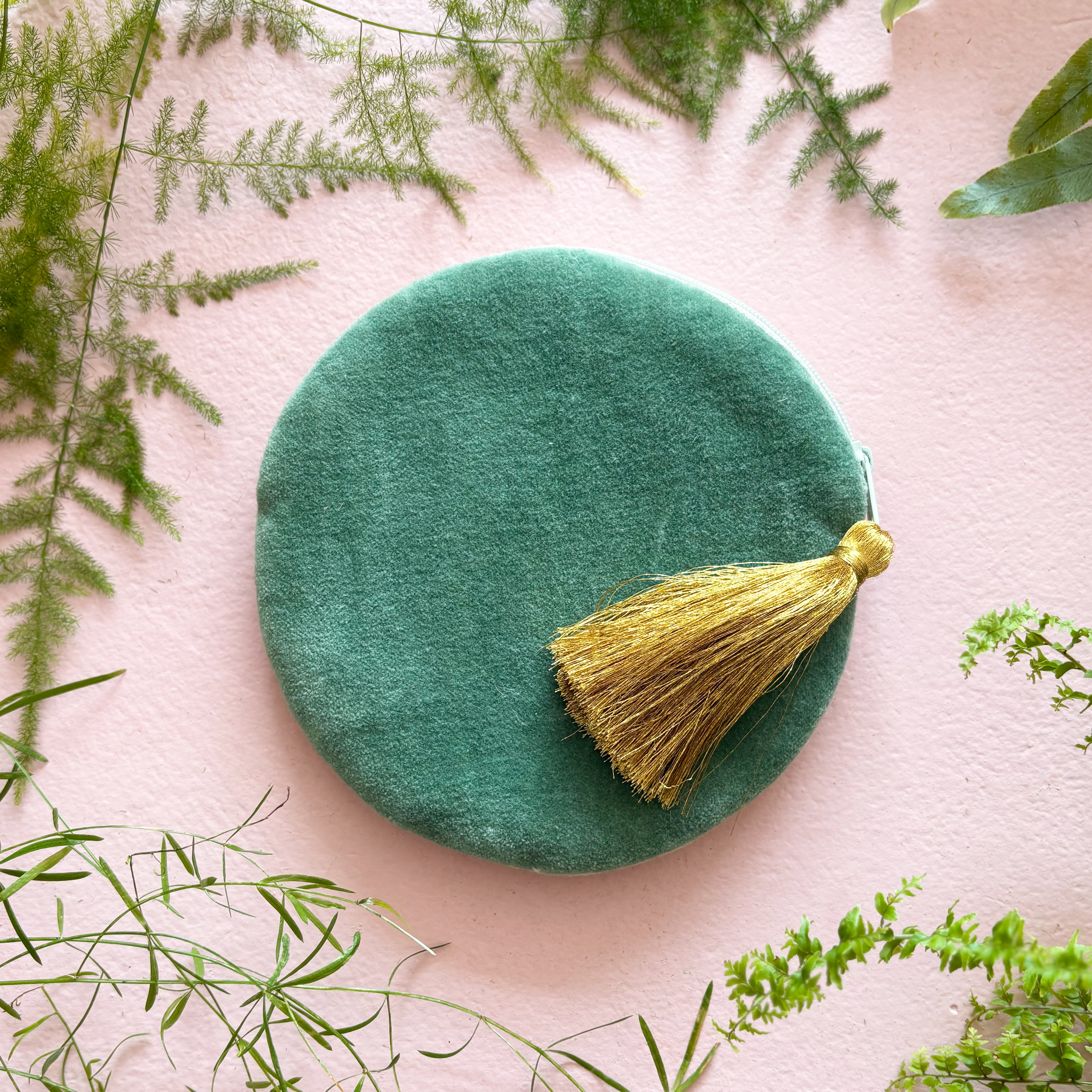 Secret Garden Round Hedgehog Purse