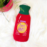 Small Talk 'Shit Hot' Hot Water Bottle