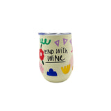 Small Talk Travel Mug 'Start with Coffee