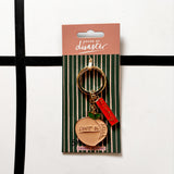 Small talk 'Can't be arsed' Keyring