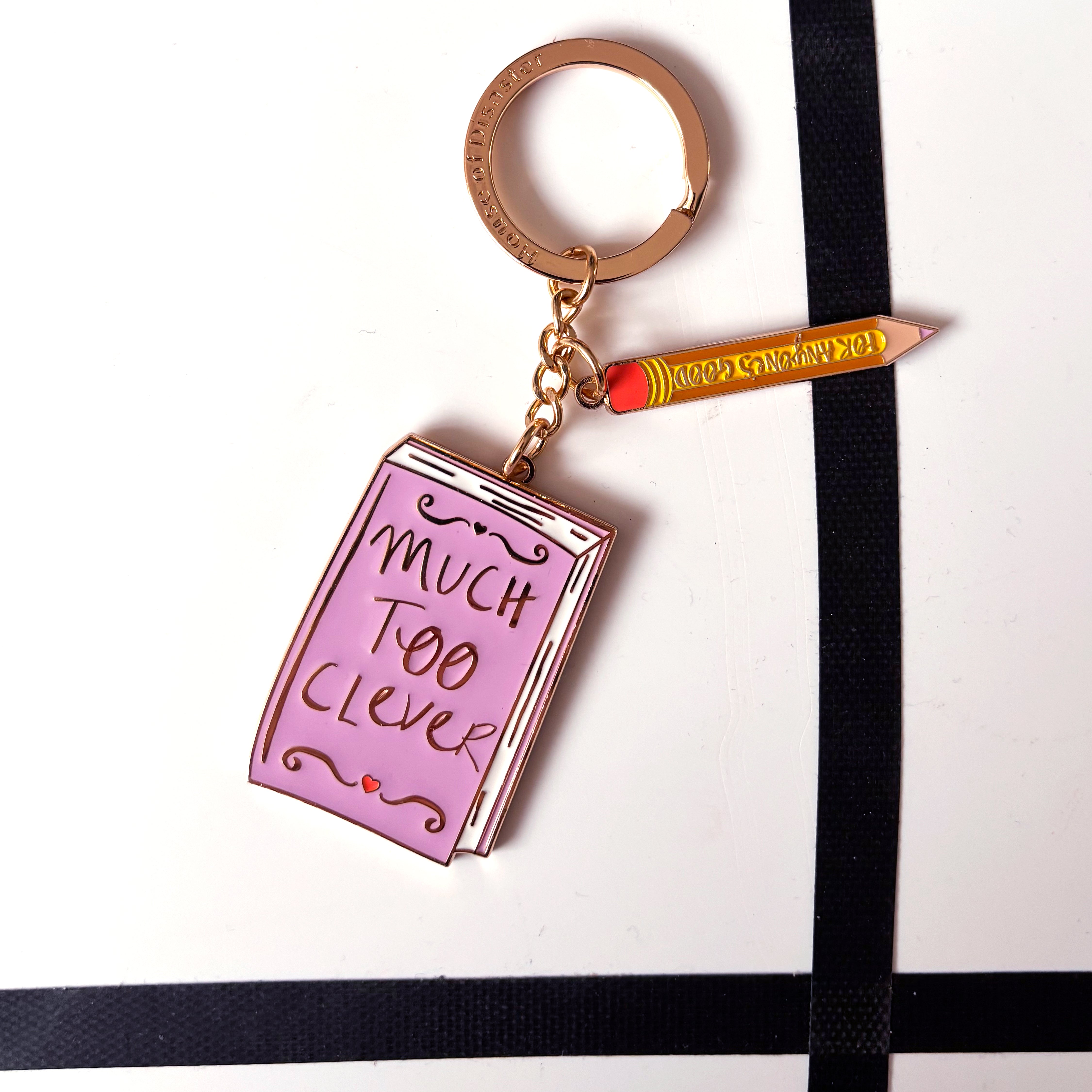 Small talk 'Much too clever, for anyone's good' Keyring