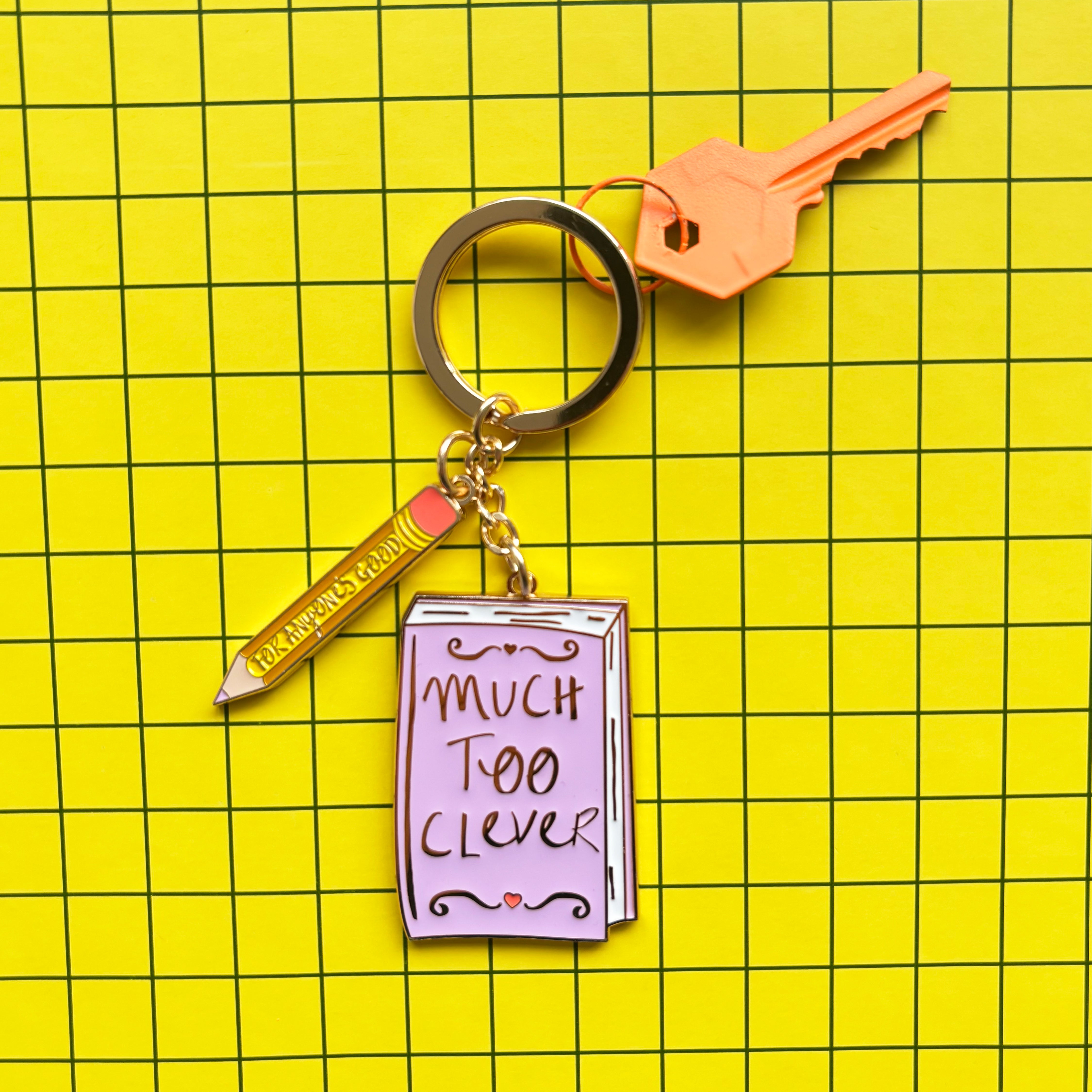 Small talk 'Much too clever, for anyone's good' Keyring