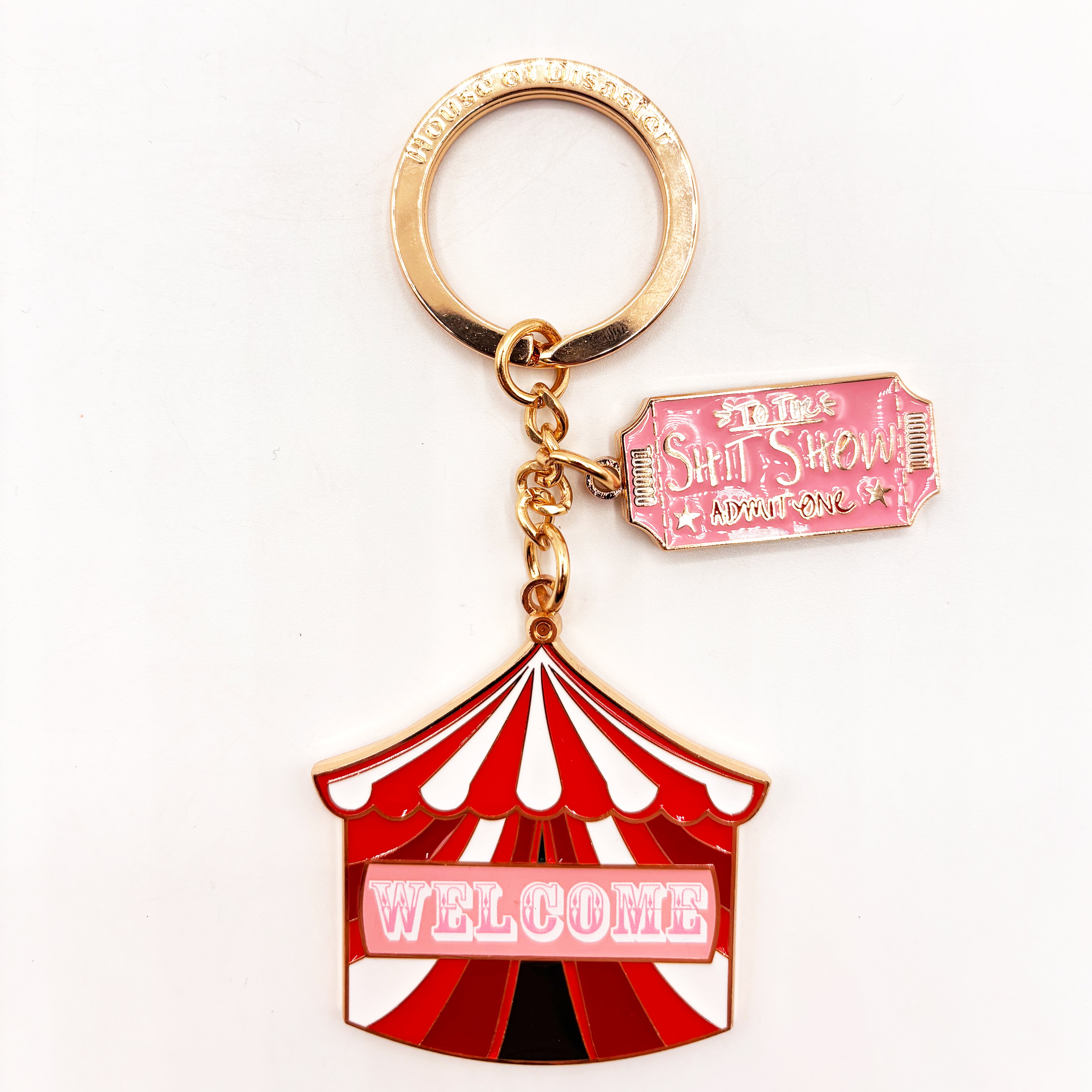 Small Talk 'Welcome to the shit show' Keyring