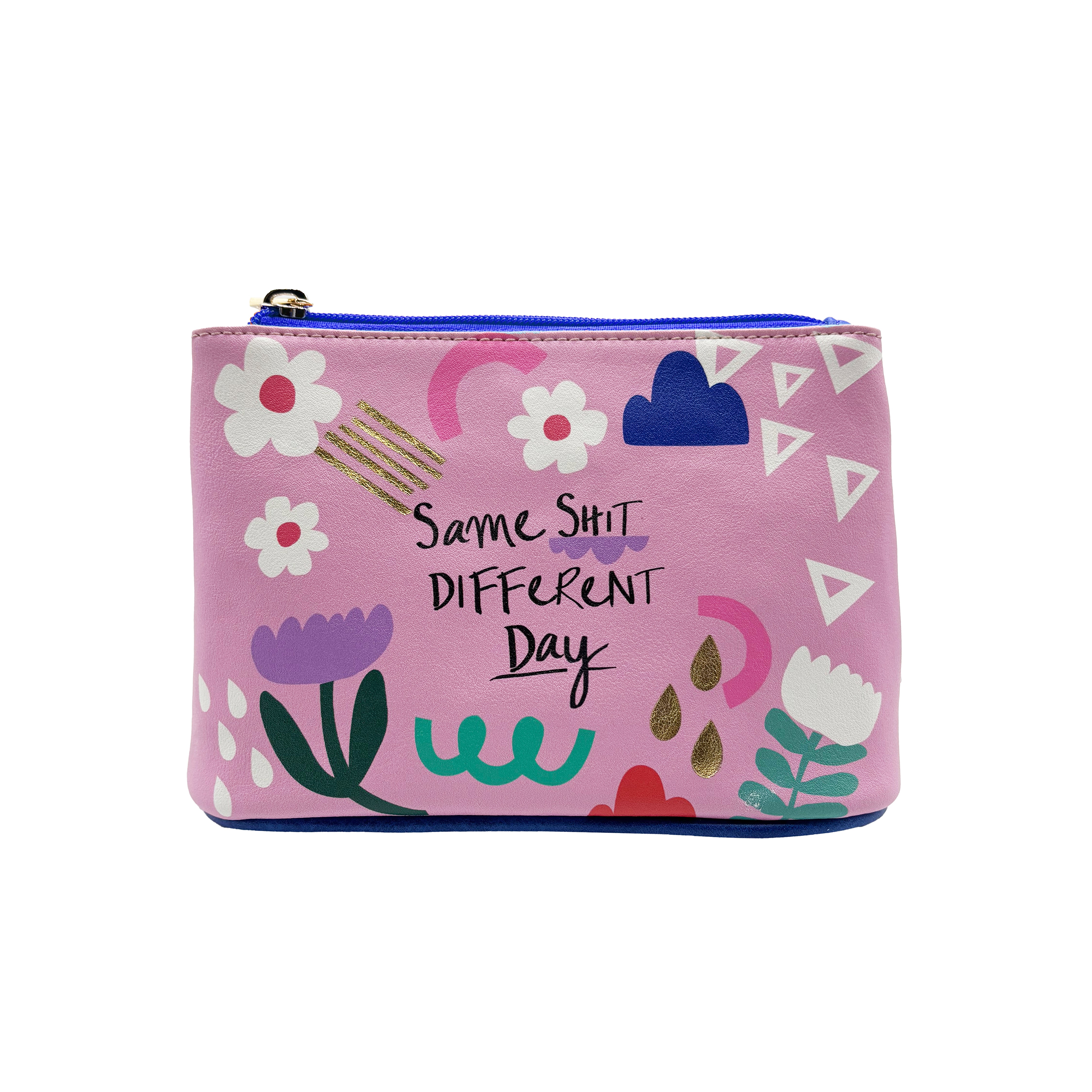 Small Talk 'Same Shit' Makeup Bag