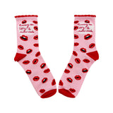 Small Talk 'Running on Lippy and Swear Words' Socks