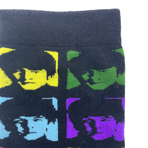 The Beatles Neon Faces Socks