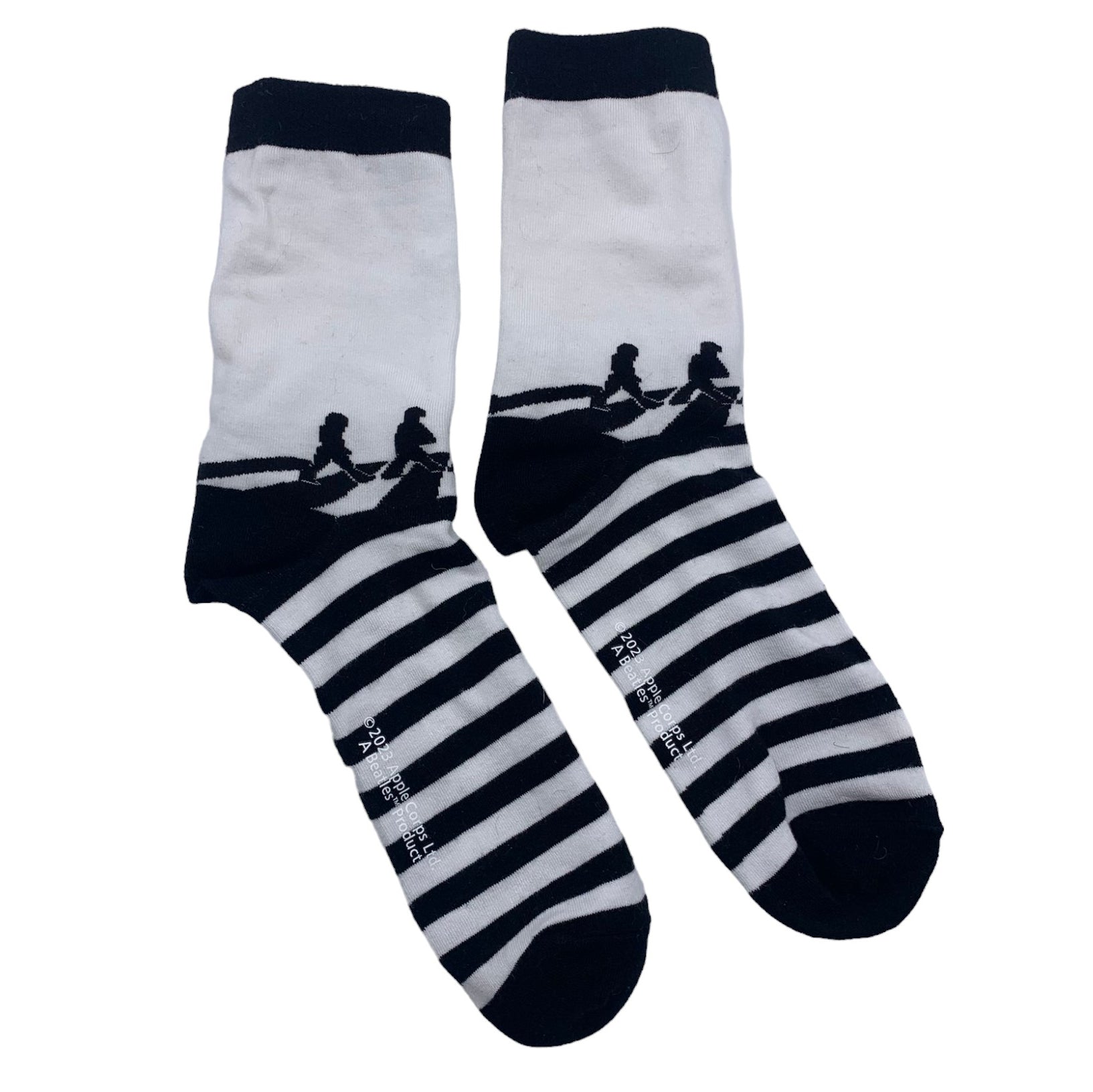 The Beatles Abbey Road Stripy Socks