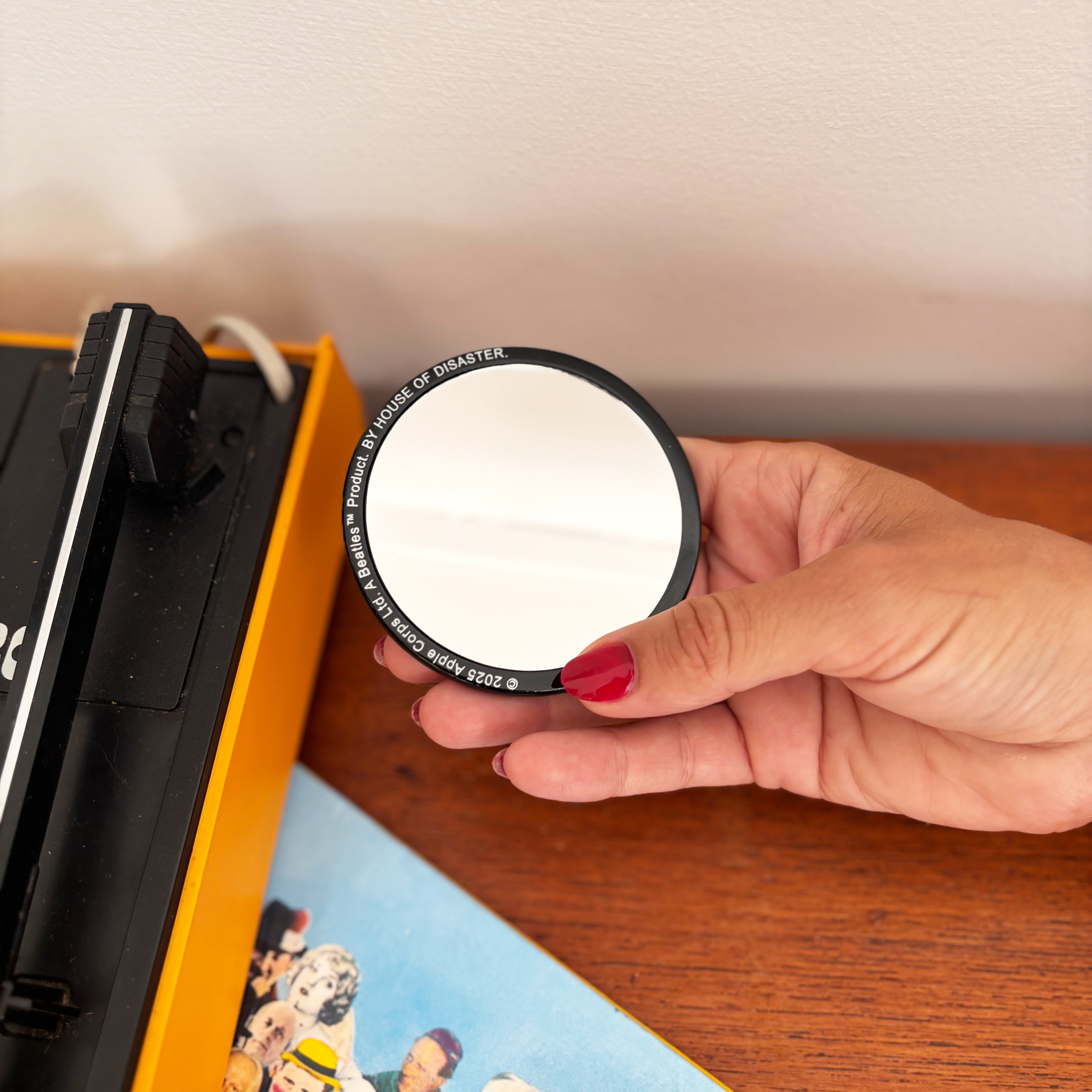 The Beatles Record Compact Mirror