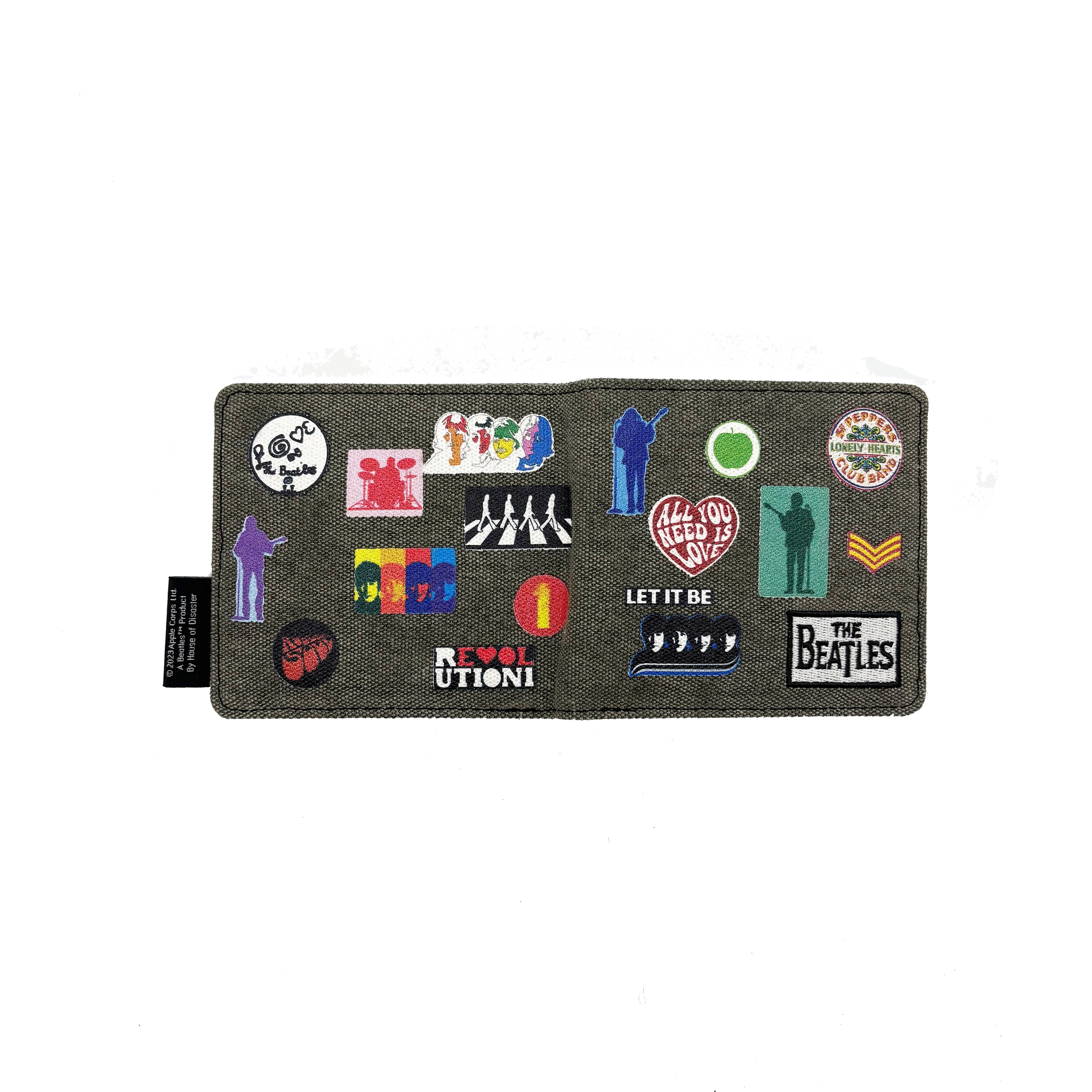 The Beatles Abbey Road Patch Wallet