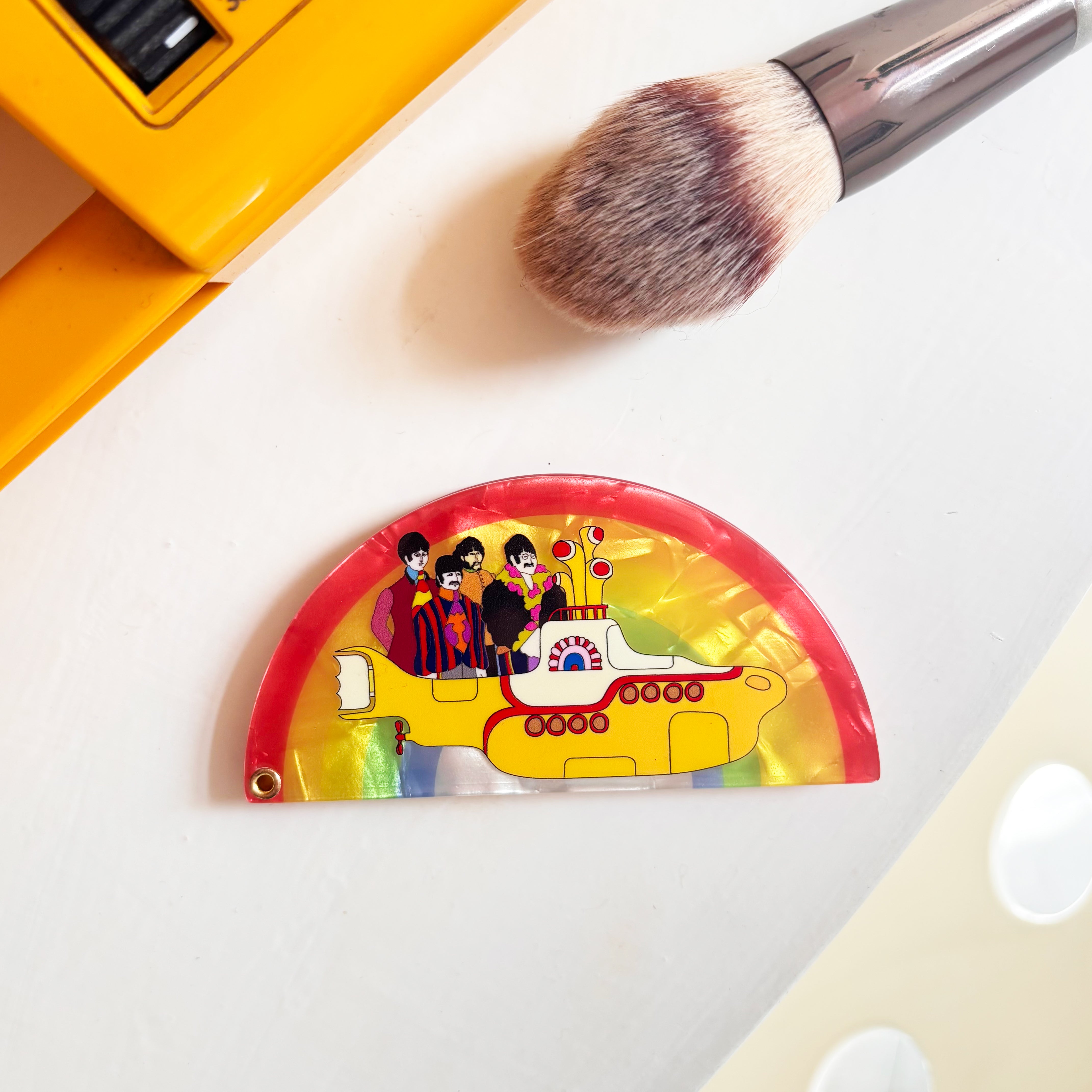 The Beatles Yellow Submarine Compact Mirror