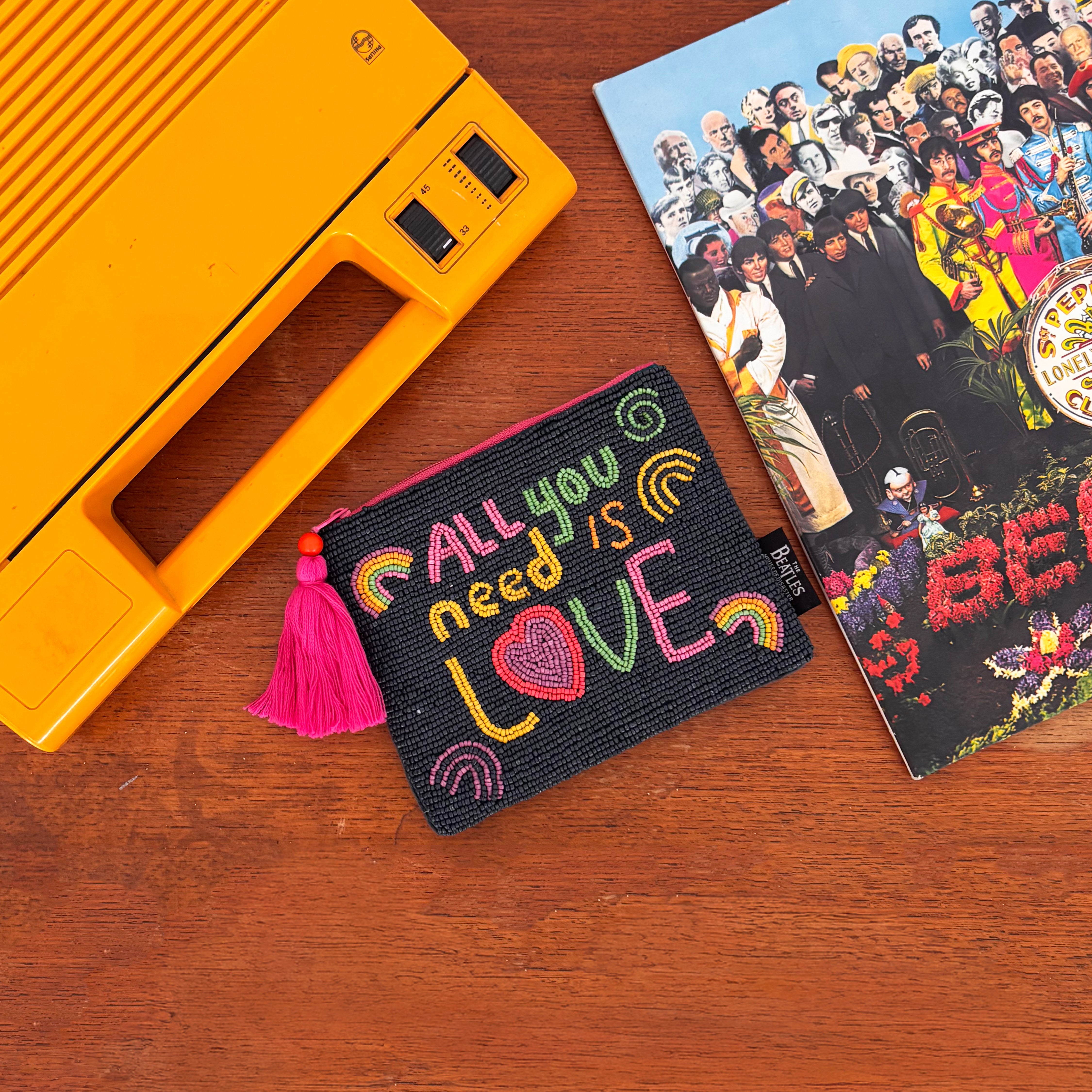 The Beatles All you Need is Love Pouch