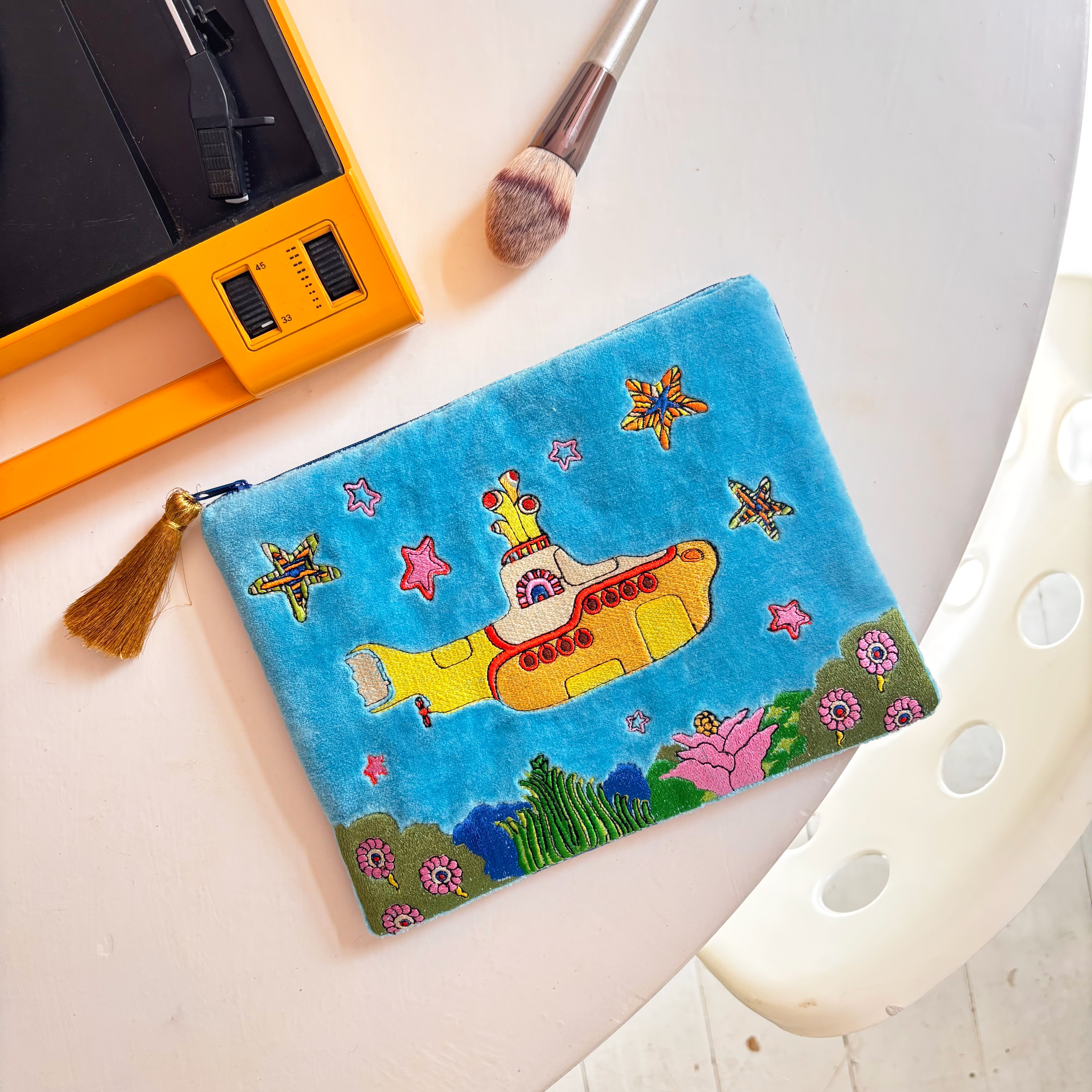 The Beatles Yellow Submarine Pouch