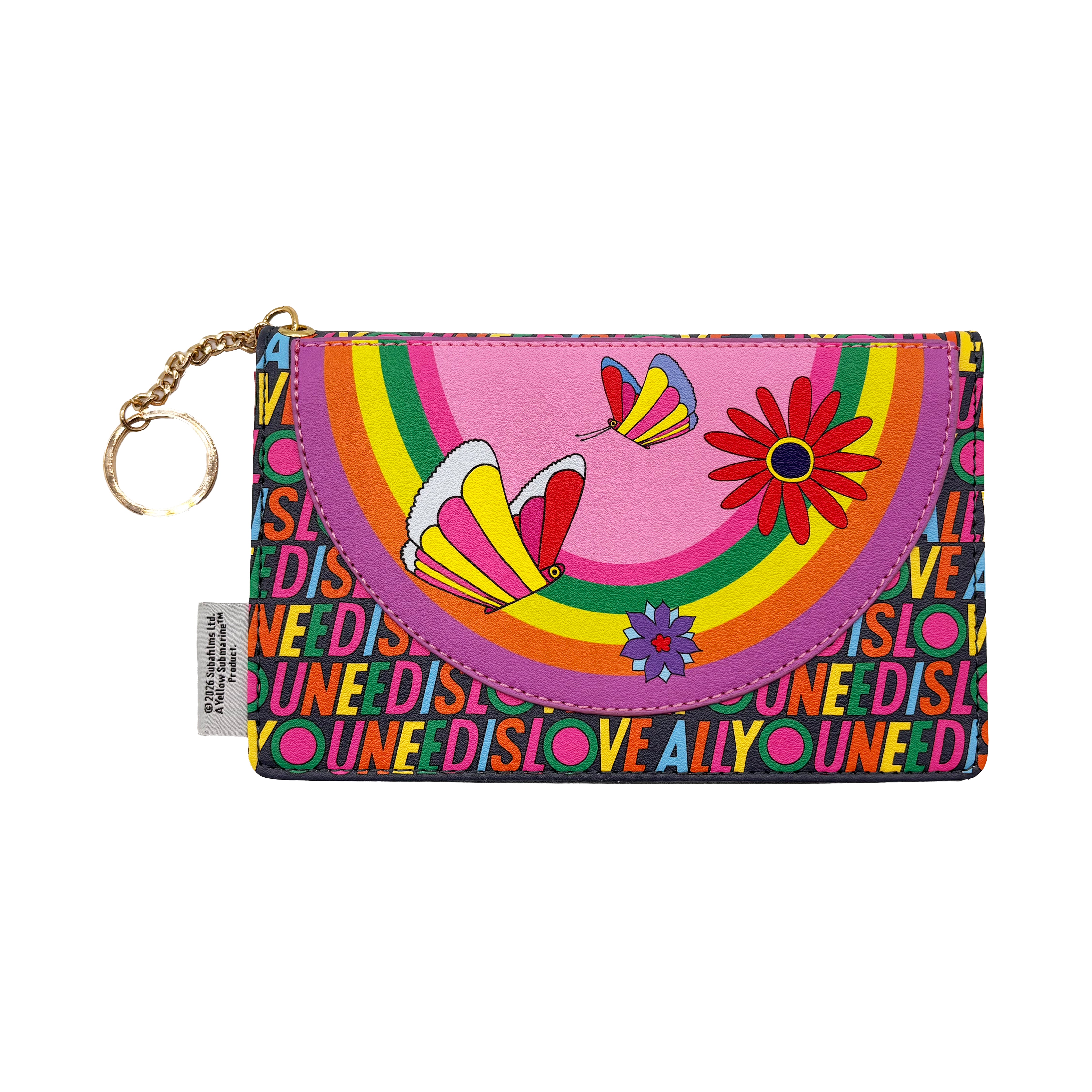 The Beatles All you Need is Love Large Wallet