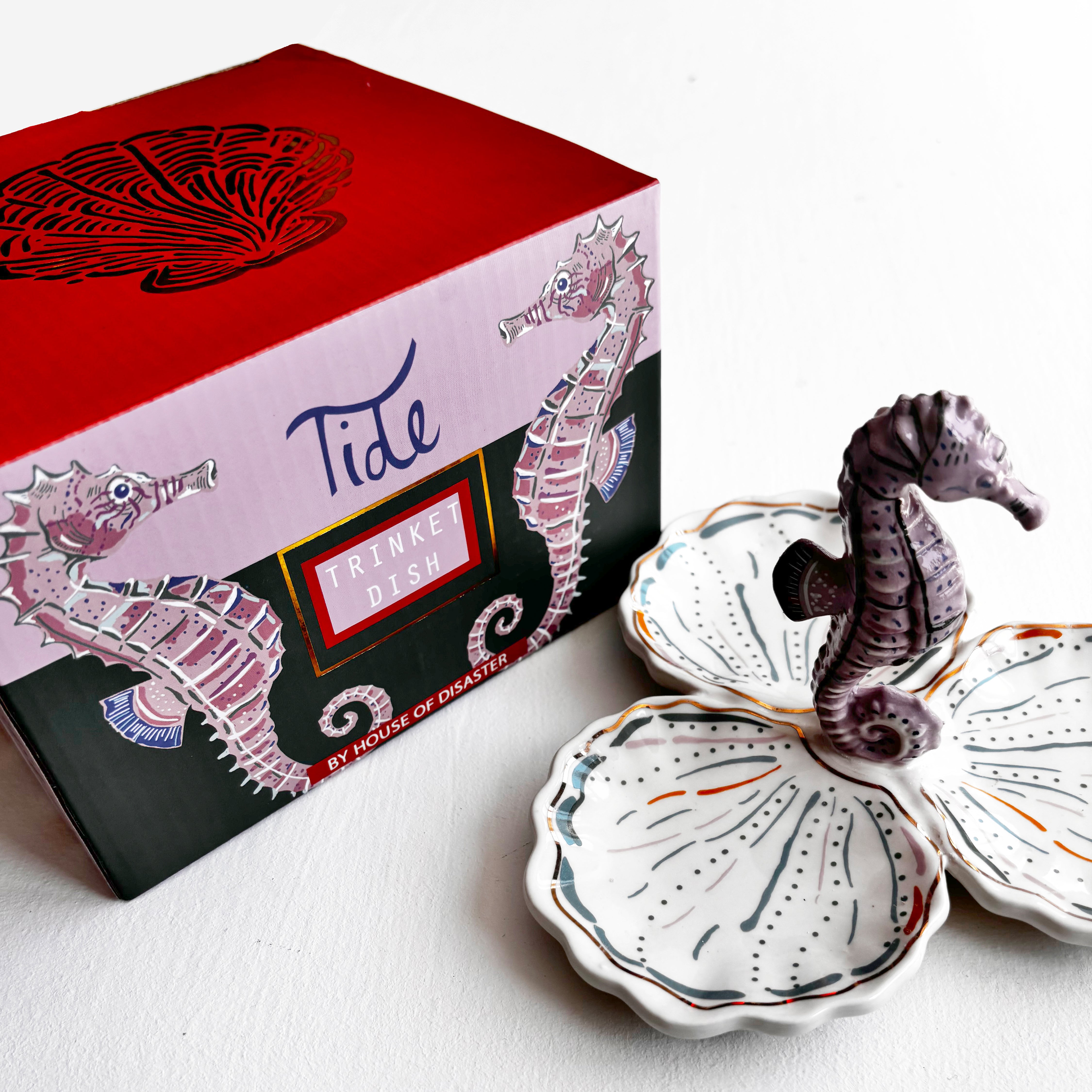 Tide Seahorse Trinket Dish
