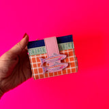 Tide Foldover Fish Purse