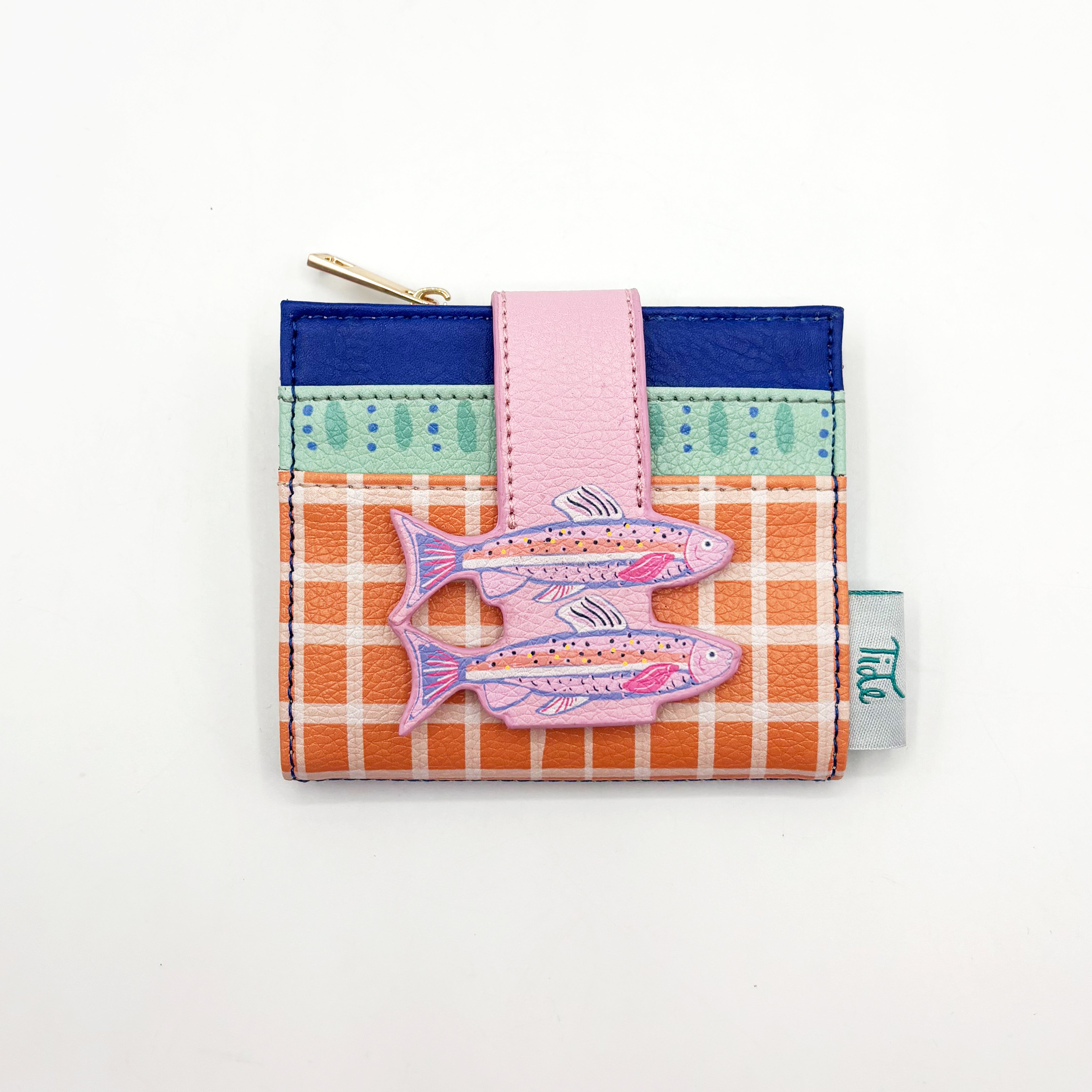 Tide Foldover Fish Purse