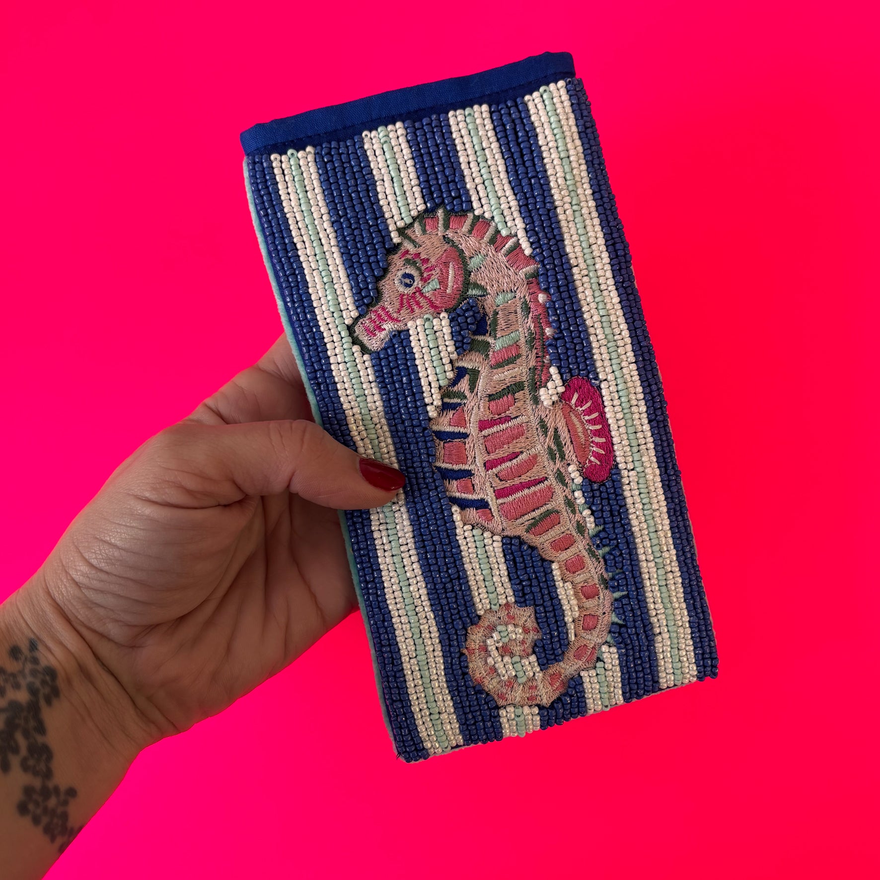 Tide Seahorse Sunglasses Case