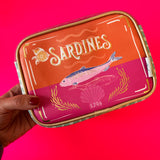 Tide Sardine Makeup Bag