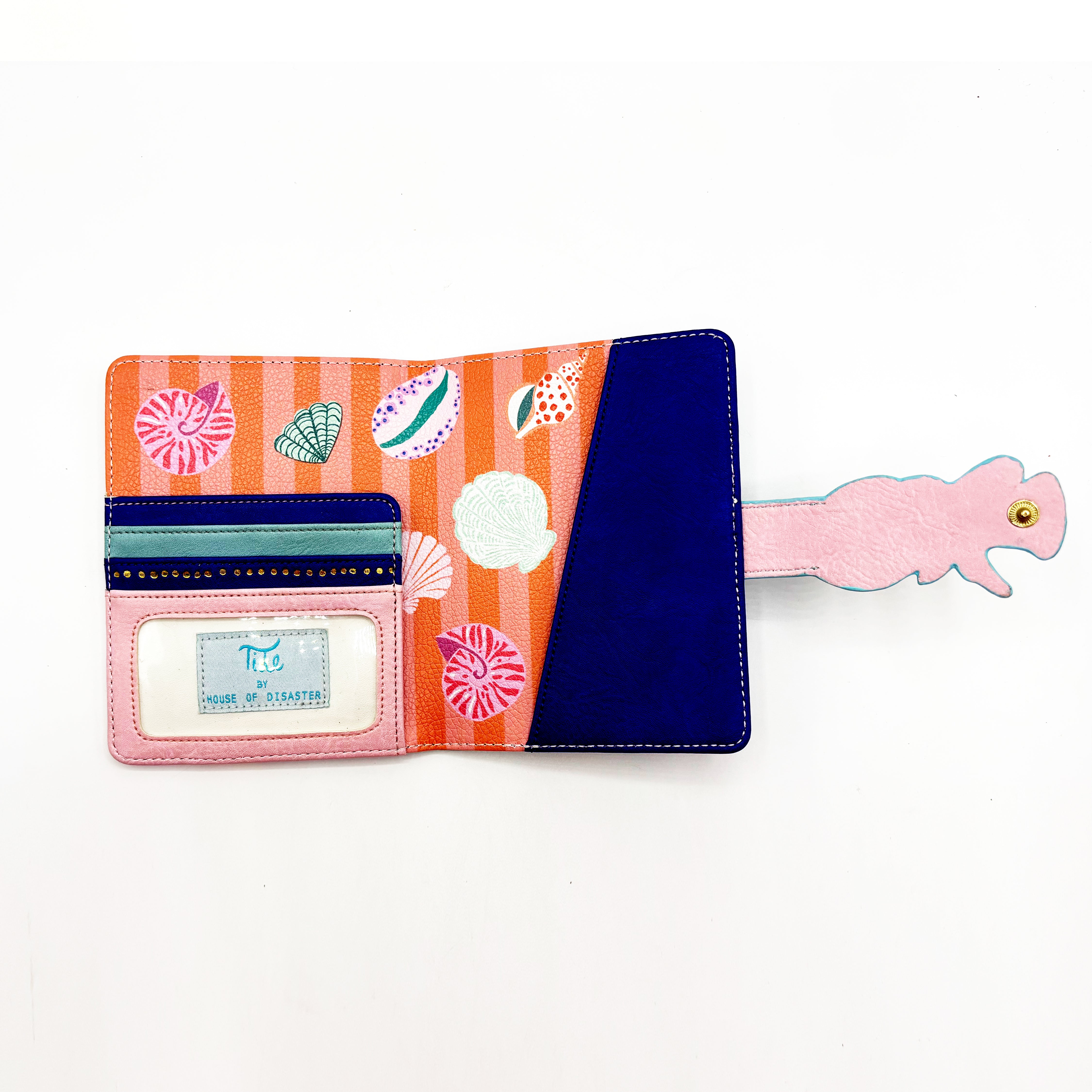 Tide Lobster Travel Wallet