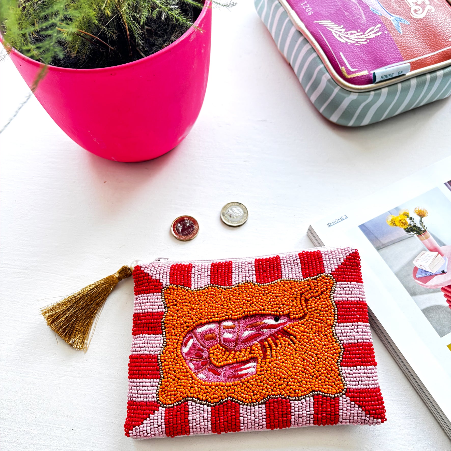 Tide Prawn Purse