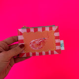 Tide Prawn Zip Purse