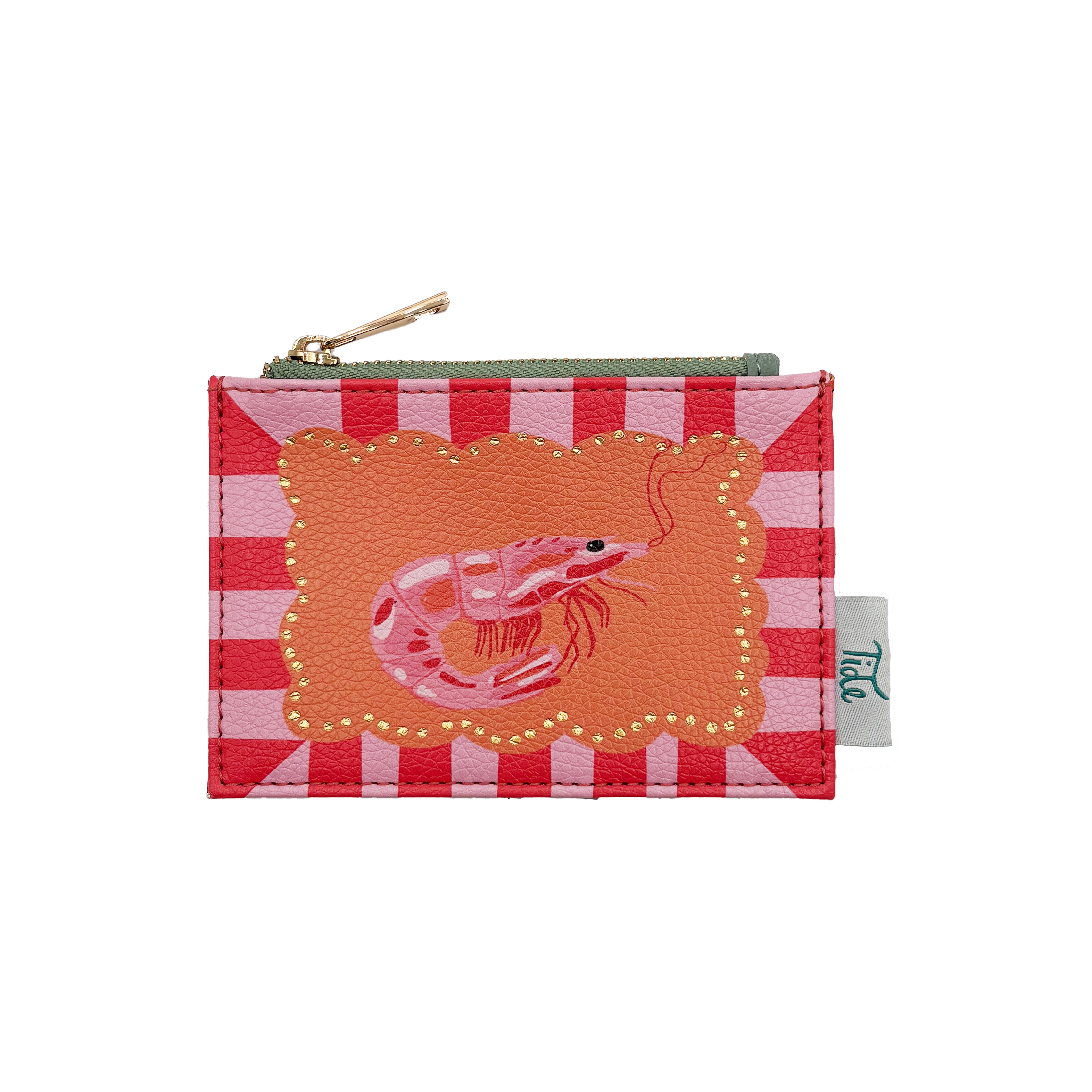 Tide Prawn Zip Purse