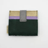 Animal Print Lilac Fold Over Purse - House of Disaster