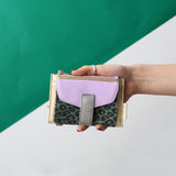 Animal Print Lilac Purse - House of Disaster