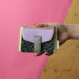 Animal Print Lilac Purse - House of Disaster
