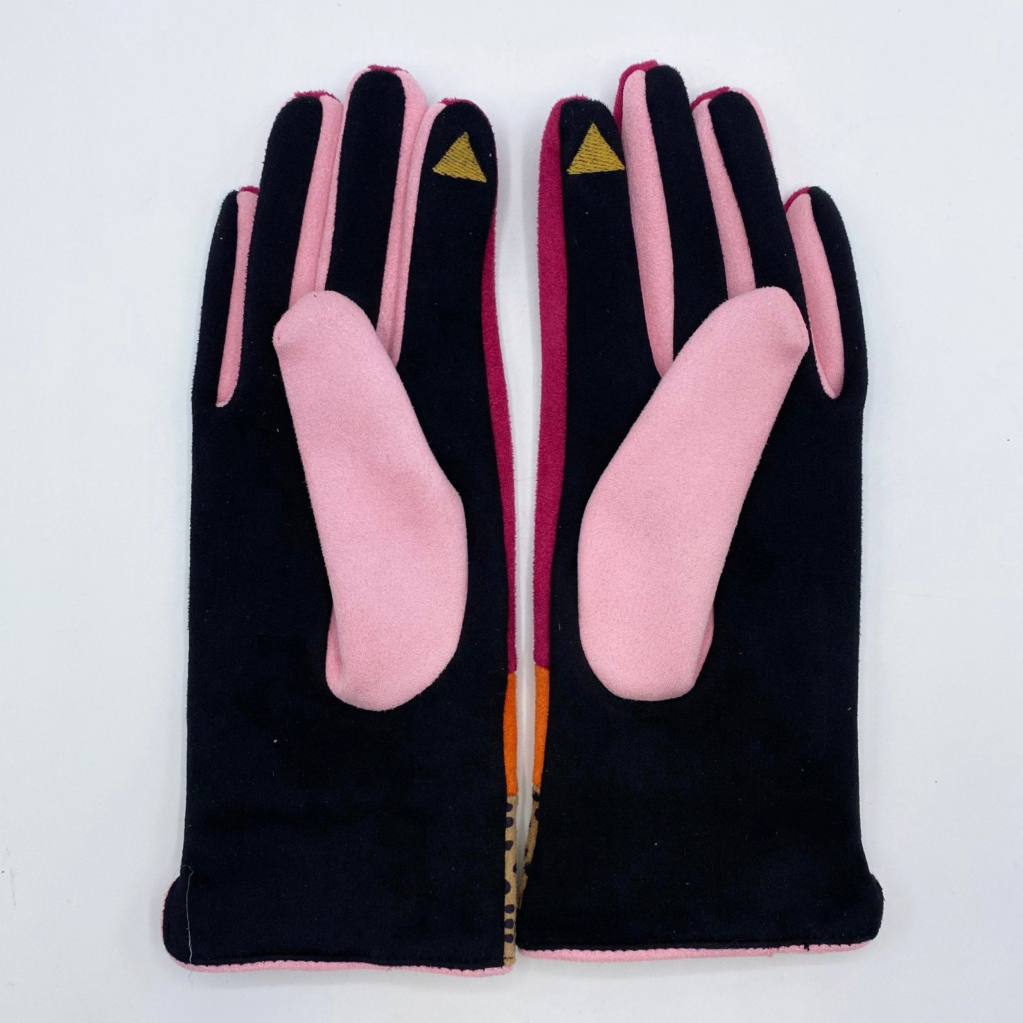 Animal Print Pink Cheetah Gloves - House of Disaster
