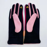 Animal Print Pink Cheetah Gloves - House of Disaster