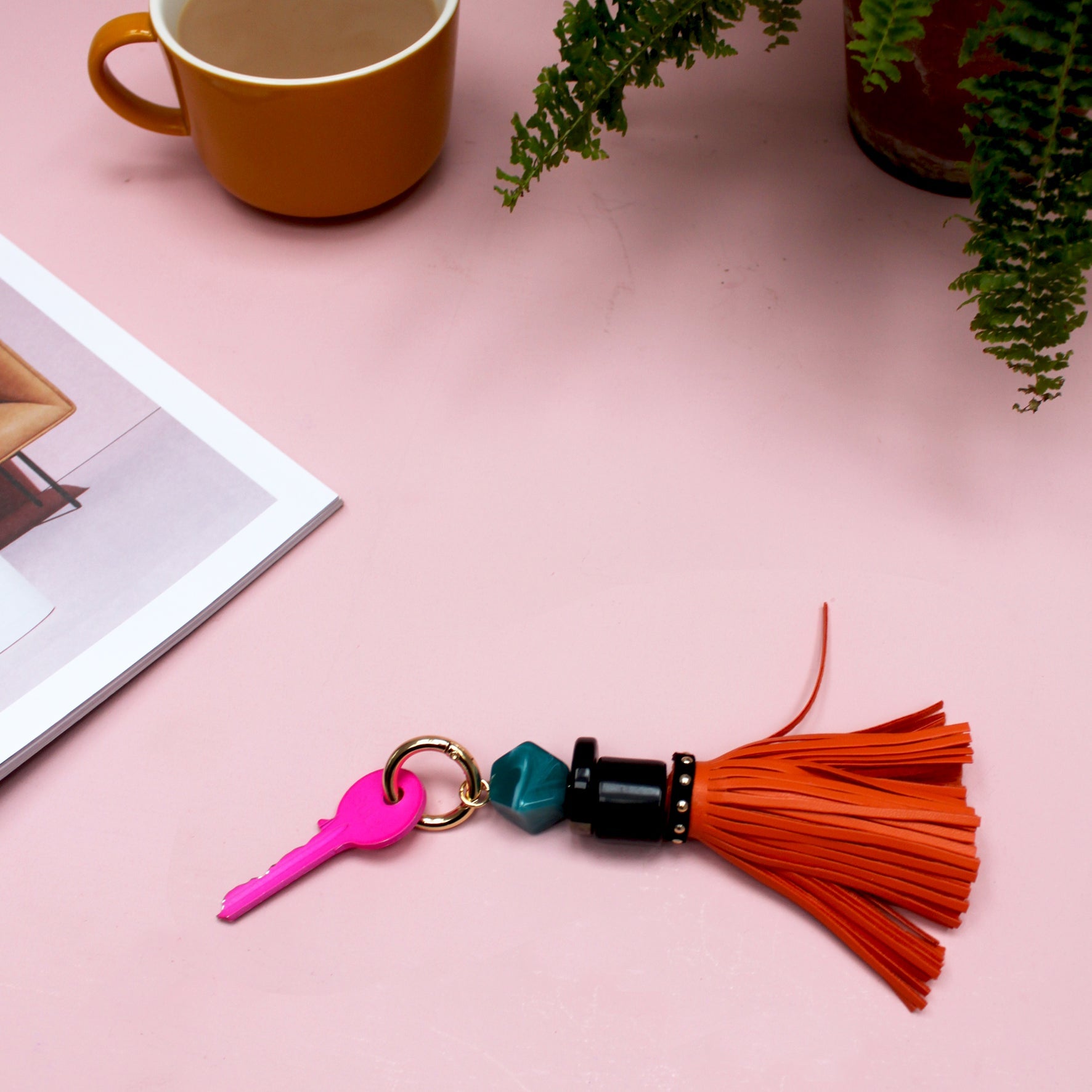 Beaded Tassel Keychain - House of Disaster