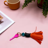 Beaded Tassel Keychain - House of Disaster