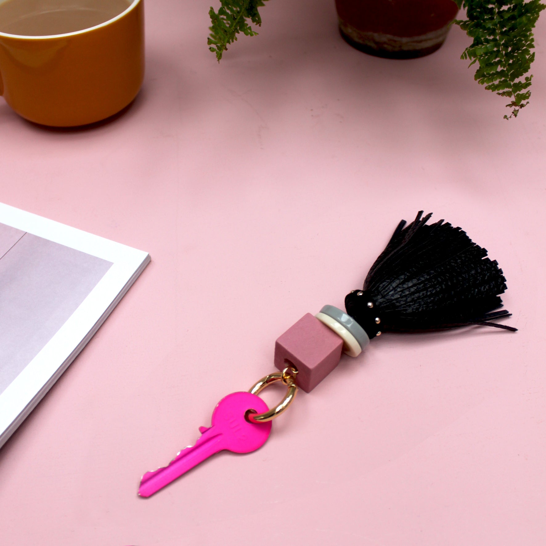 Beaded Tassel Keychain - House of Disaster