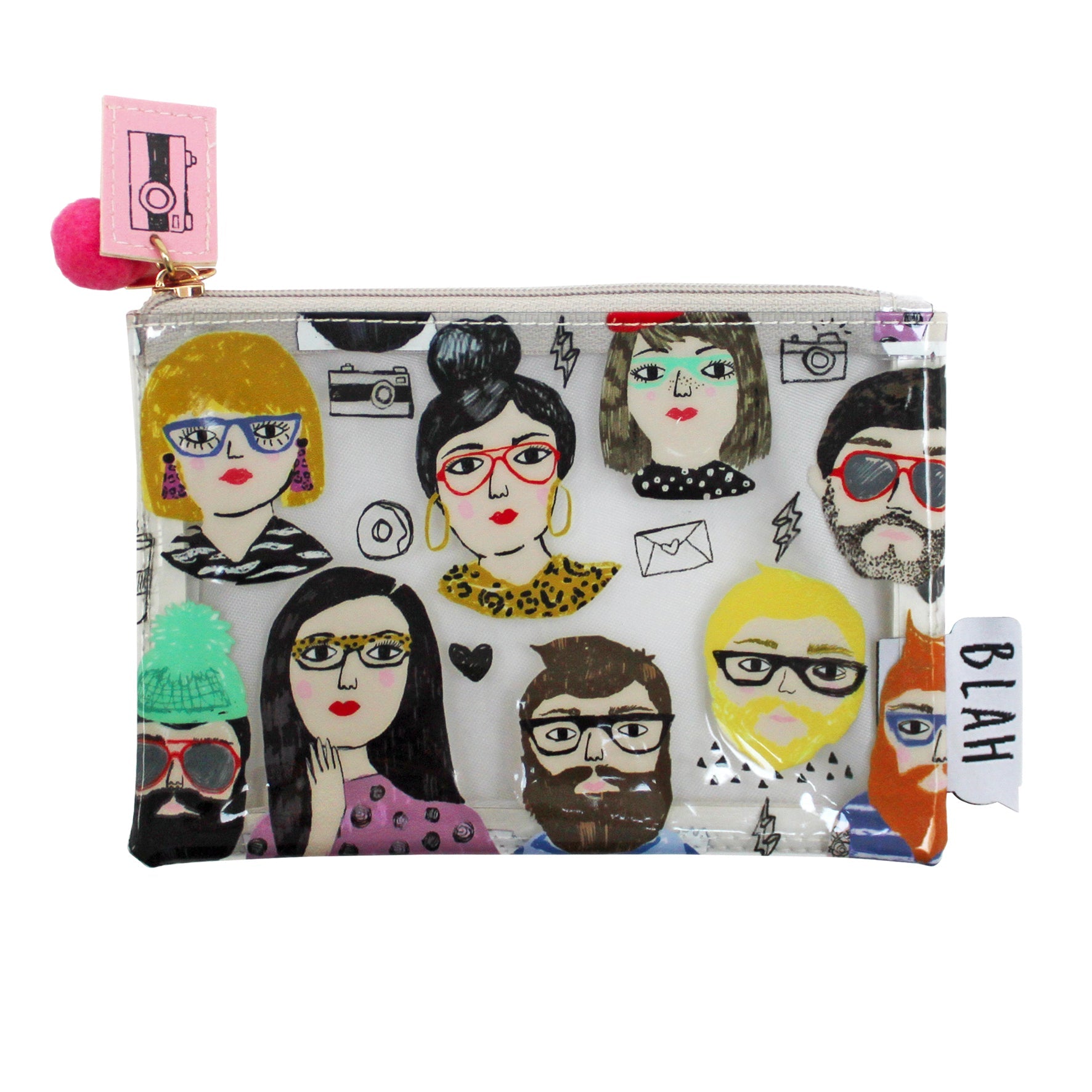 Blah Zip Pouch - House of Disaster