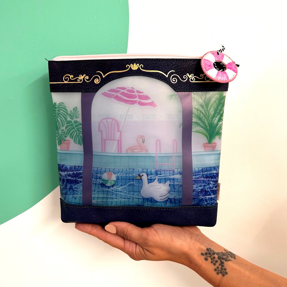Boulevard Swimming Baths Wash Bag - House of Disaster