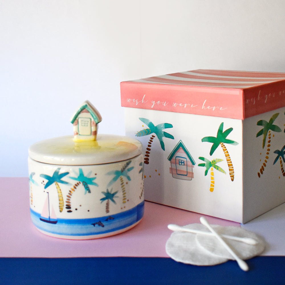 By The Sea Hut Jar With Gift Box - House of Disaster