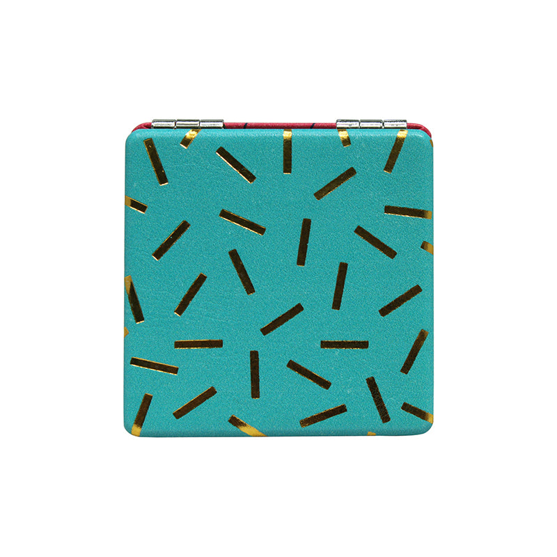 Candy Pop Llama Compact Mirror