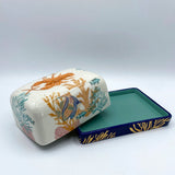 Coral Lobster Butter Dish - House of Disaster
