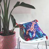 Coral Lobster Cushion - House of Disaster